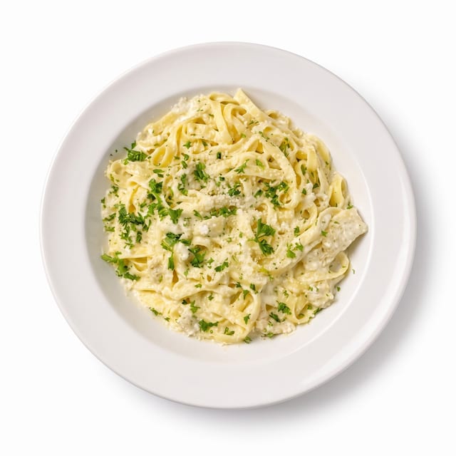 Fettuccine Alfredo.