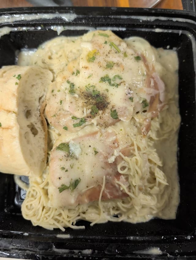 Chicken Saltimbocca.