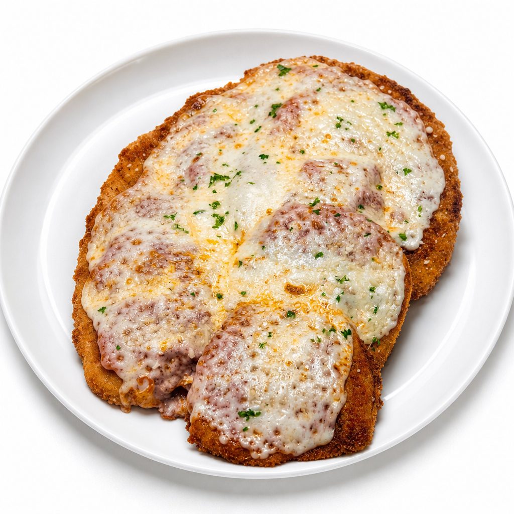 Eggplant Parmigiana.