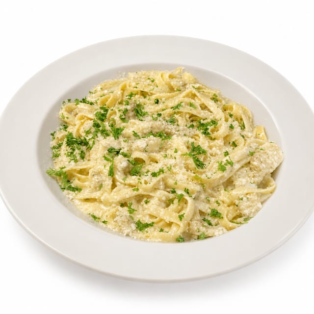 Fettuccine Alfredo.
