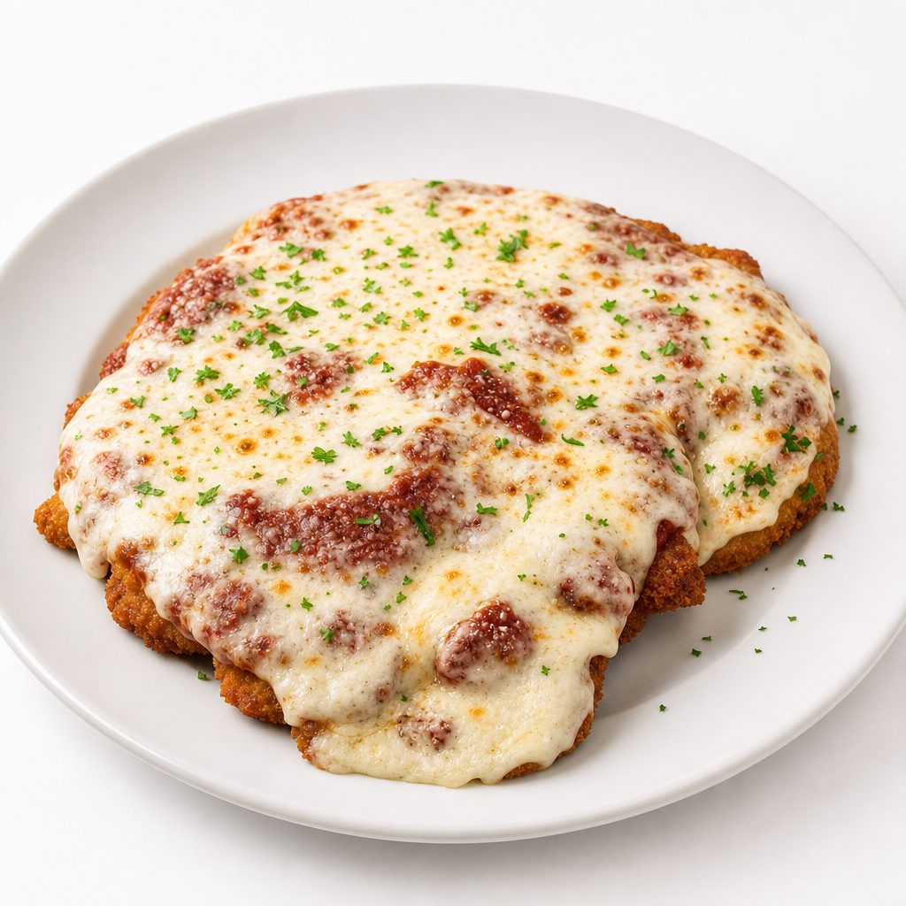 Chicken & Eggplant Parmigiana.