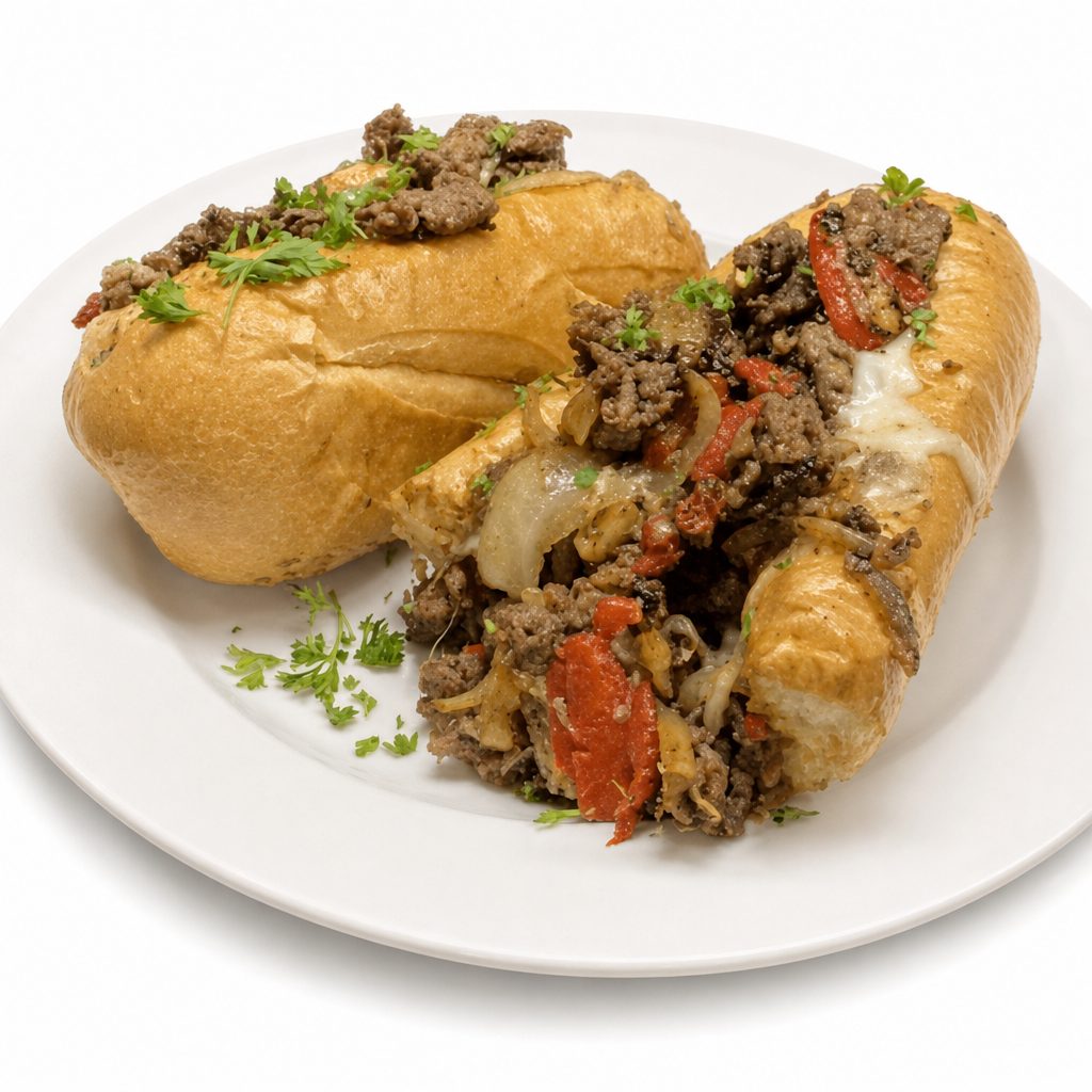 BYO Philly Cheesesteak.