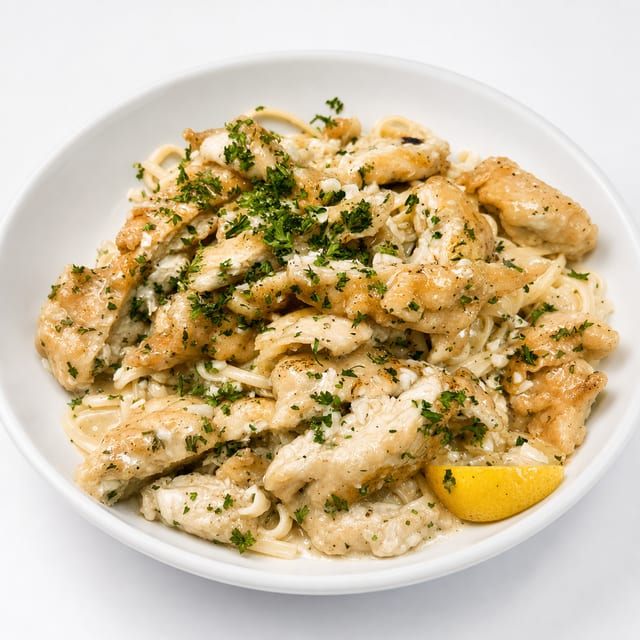 Chicken Scampi.