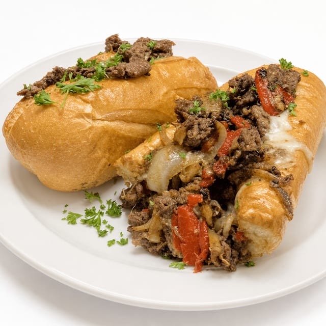 BYO Philly Cheesesteak.