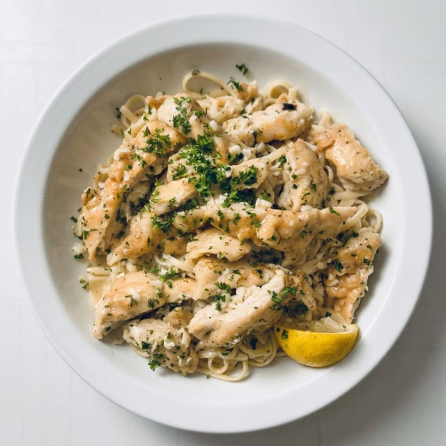 Chicken Scampi.