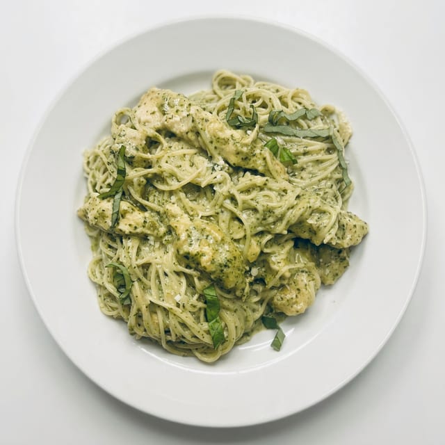 Chicken Pesto.