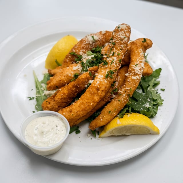 Calamari Appetizer.