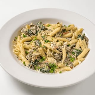 Steak and Spinach Pasta