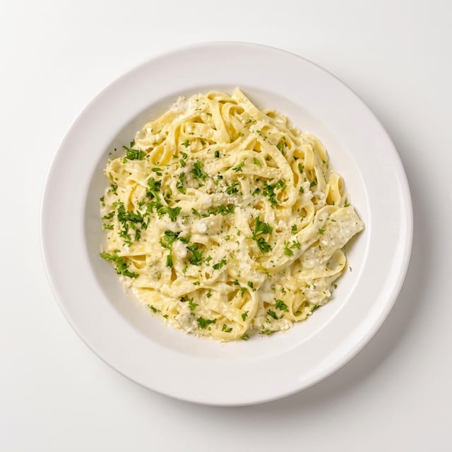 Fettuccine Alfredo.