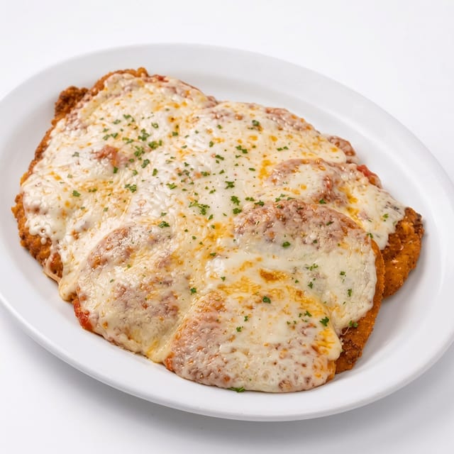 Eggplant Parmigiana.