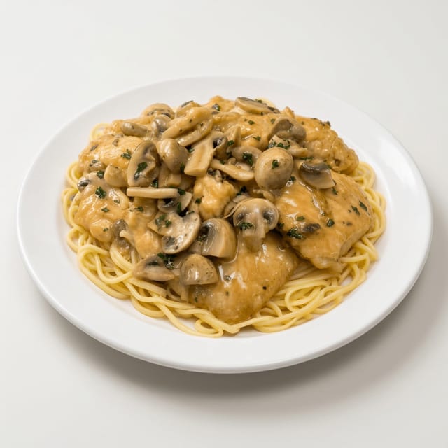 Chicken Marsala.