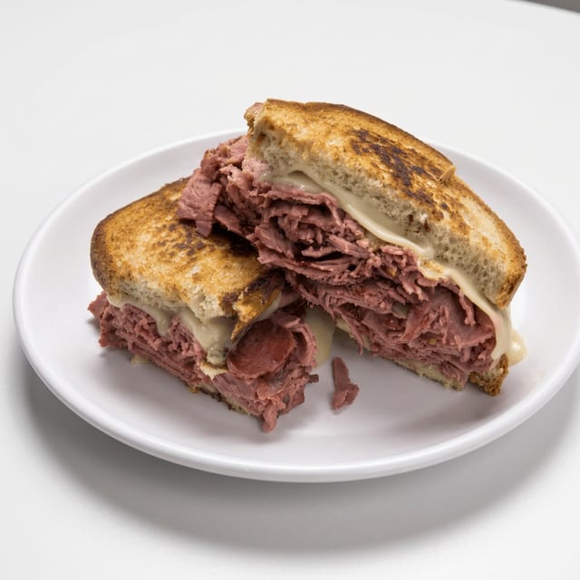 Classic Pastrami Sandwich.